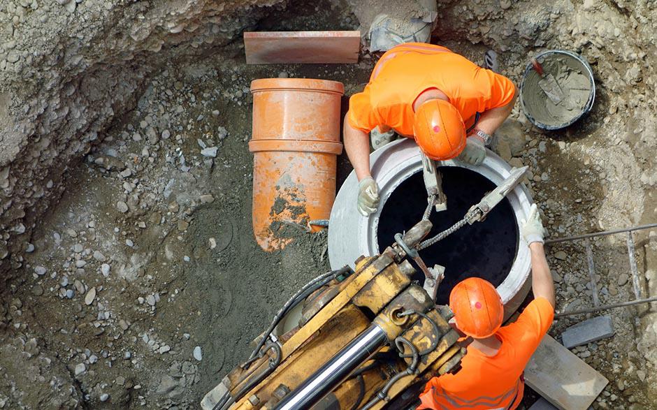 travaux assainissement Chamigny